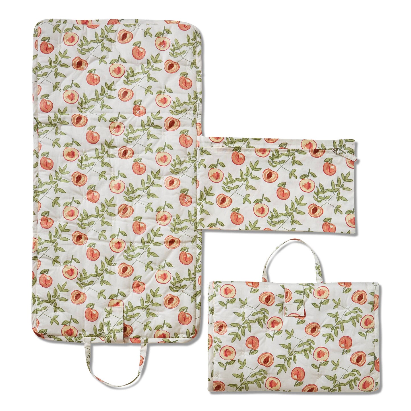 Peach Changing Mat - Multi