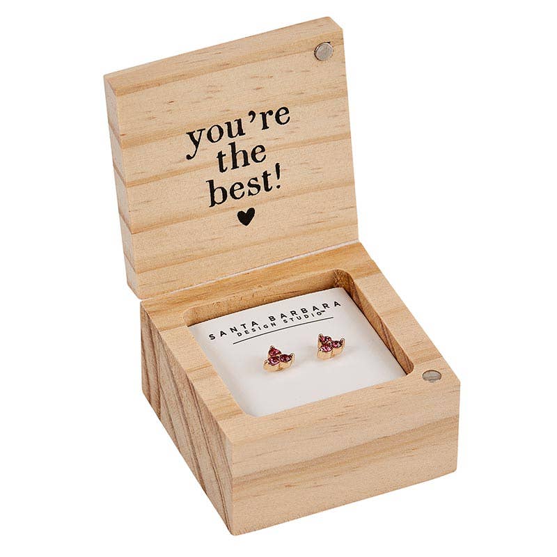 Treasure Box Earrings - Friend