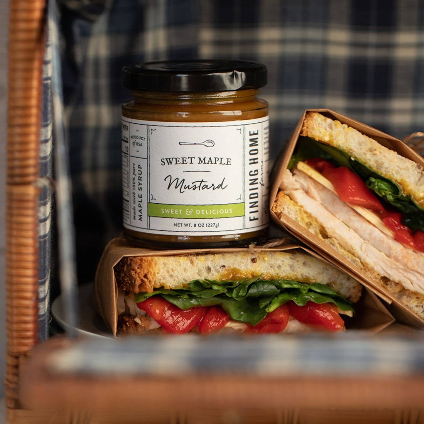 Sweet Maple Mustard, Gourmet Food