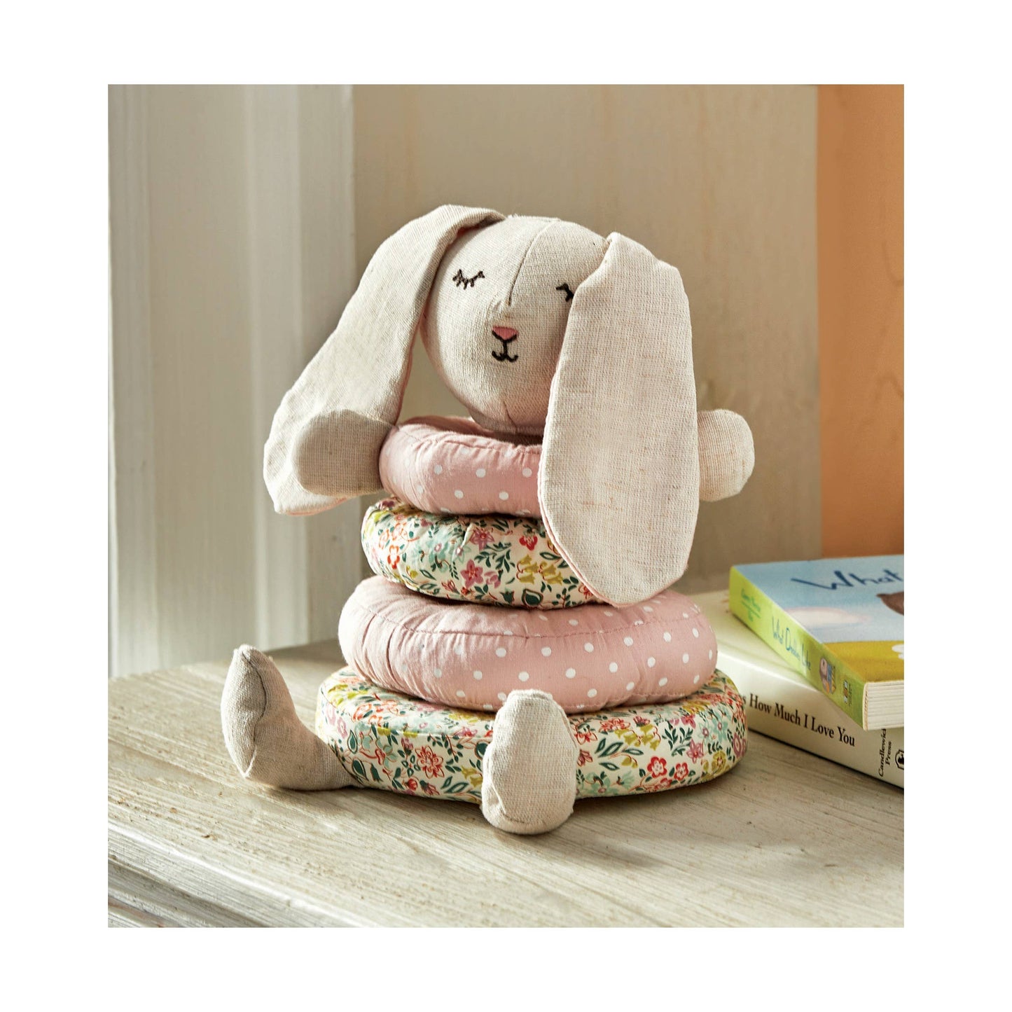 Bunny Stacker Plush Toy - Multi