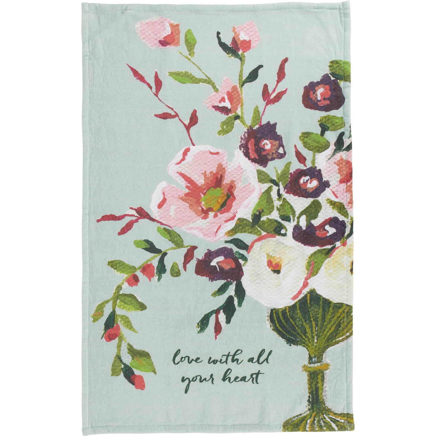 Love With All Your Heart Hand Towel