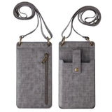 Croc Crossbody Phone Carrier Wallet Pouch Purse
