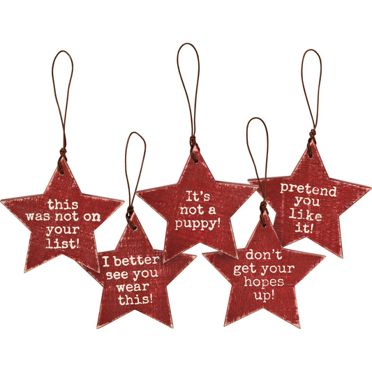 Red Star Ornament