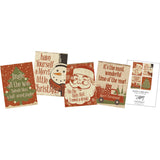 Vintage Christmas Note Card Set