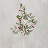 Eucalyptus And Berries Floral Pick