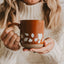 Fall Leaves Stoneware Coffee Mug