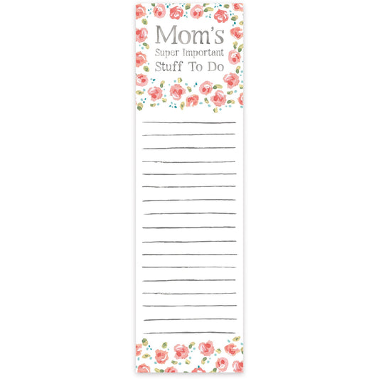 Mom's Stuff To Do List Pad