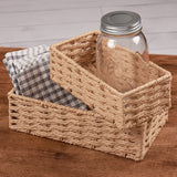 Paper Rope Basket Set