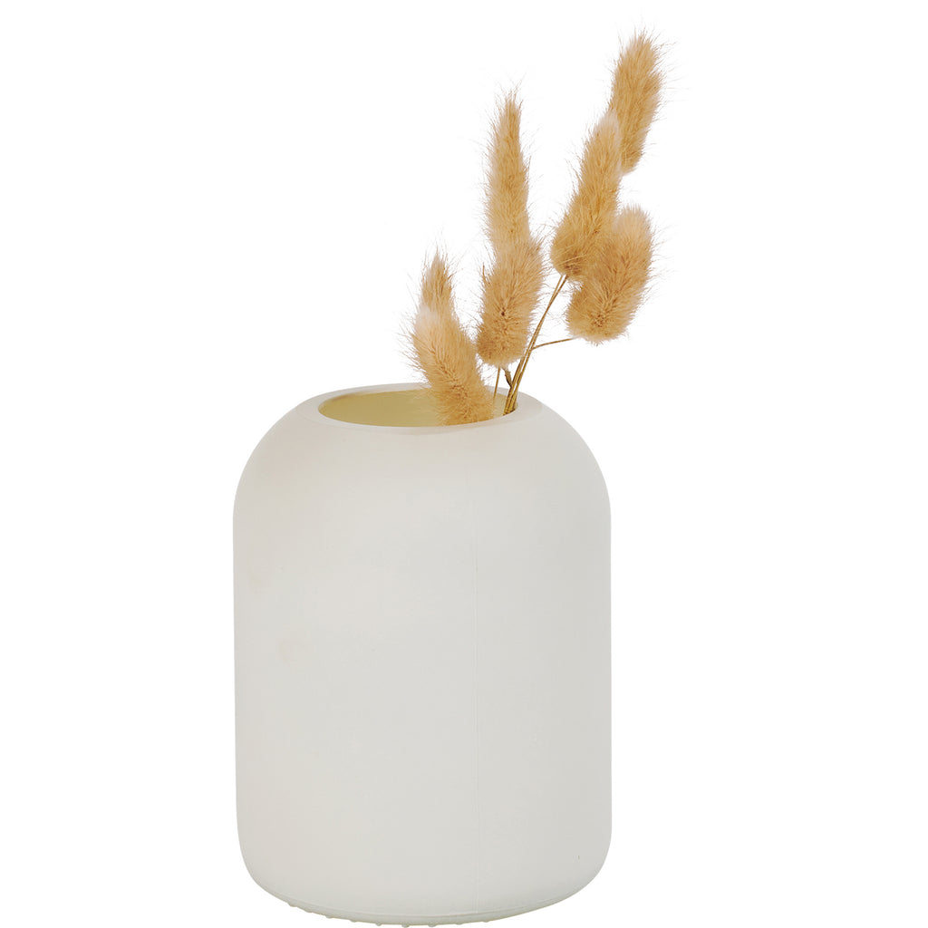 Frosted Cylinder Vase