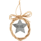 Noel Star Ornament