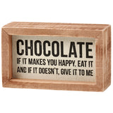 Chocolate Sign