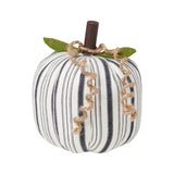 Med. White Striped Pumpkin