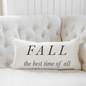 Fall the Best Time Lumbar Pillow