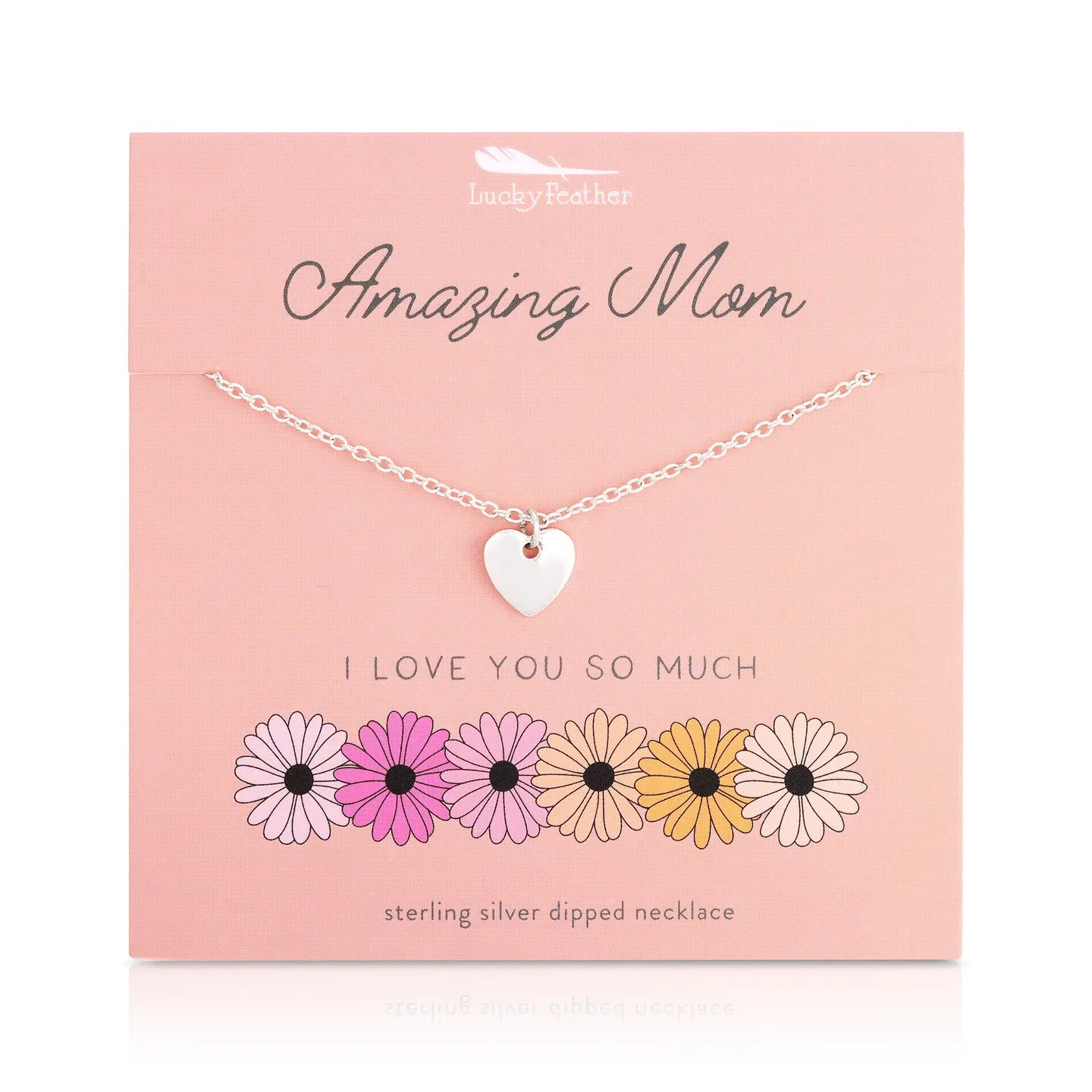 Necklace - Mom - I Love You