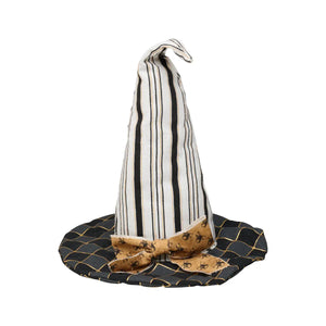 Stripe Fabric Witch Hat