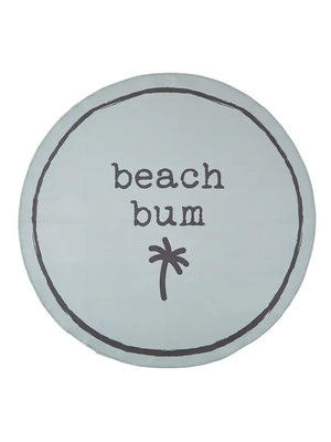 Quick Dry Round Towel - Beach Bum
