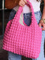 Puffy Texture Casual  Bag