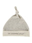 Cap - Cream/Grey - Answered Prayer, Newborn