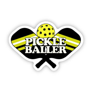 Pickle Baller Sticker