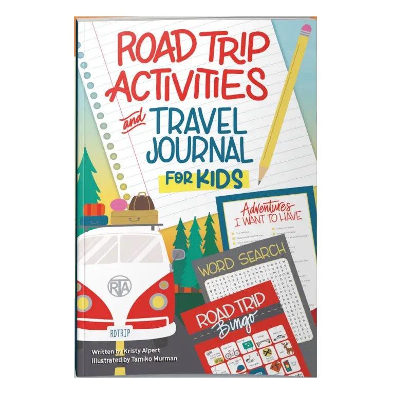 Activity Book - Travel Journal For Kids
