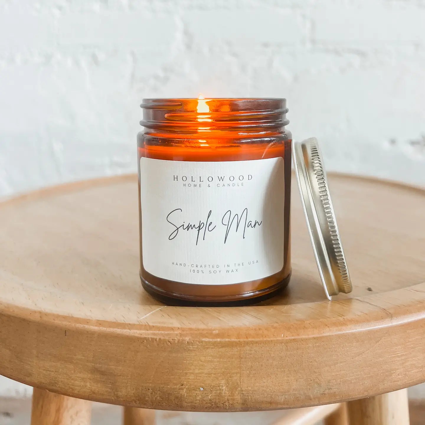 Simple Man Candle 8oz