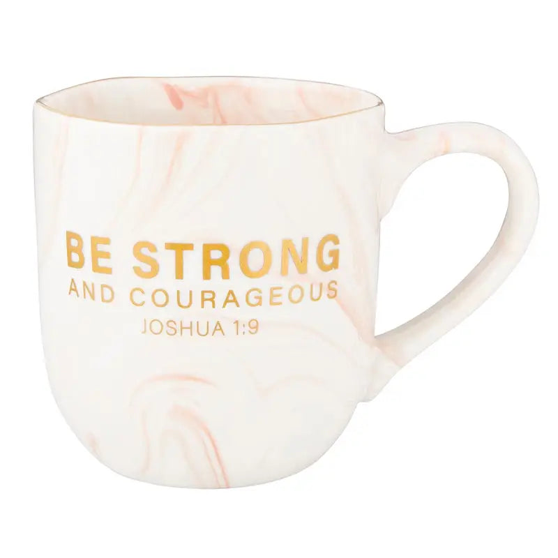 Simply Faith Mug - Be Strong and Courageous