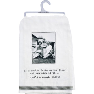 If A Cookie Falls On The Floor Kitchen Towel