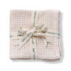 Tag Textured Check Dishcloth Set of 2 - Blush