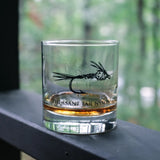 Fly Fishing Rocks Glass