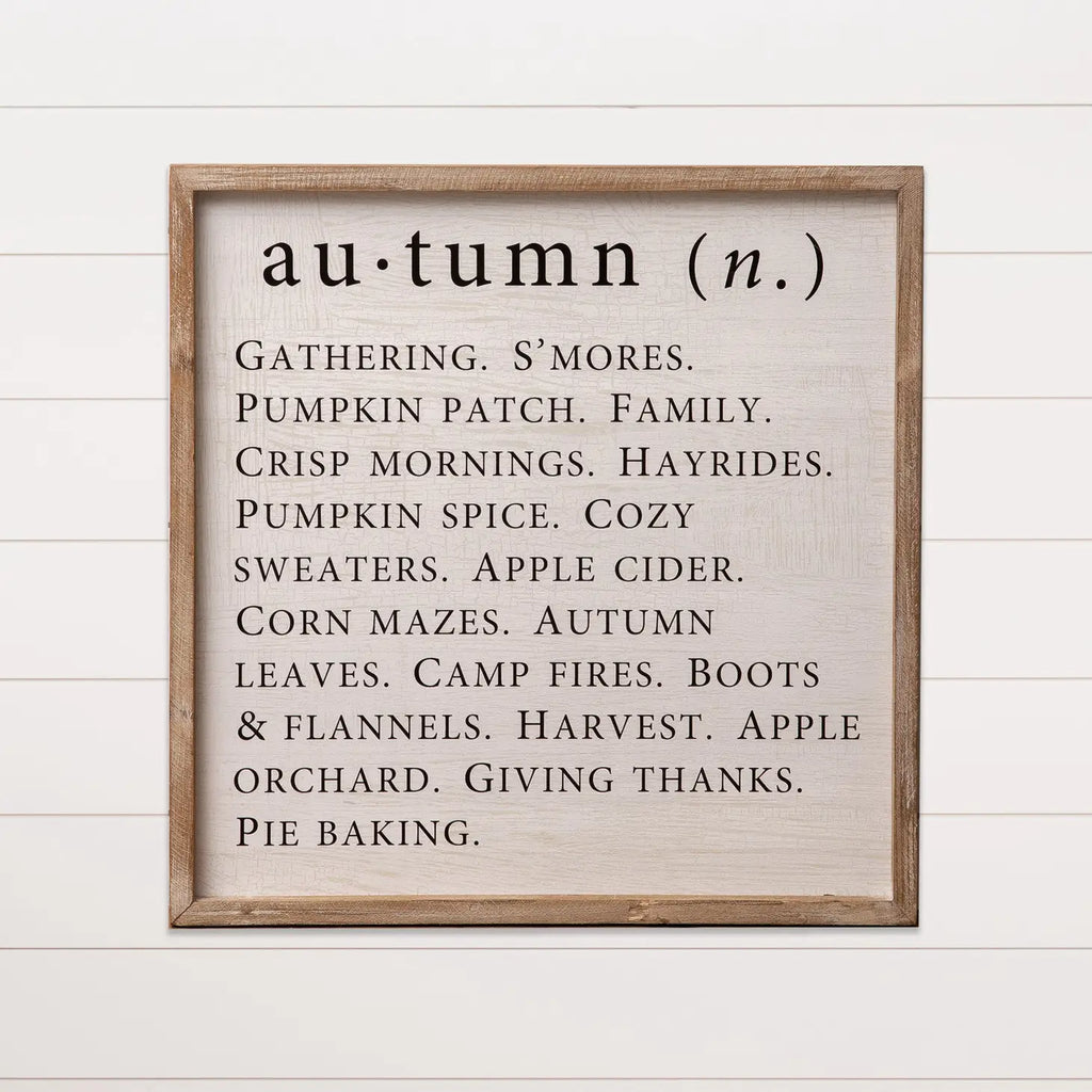 Wall Hanging - Autumn Definition