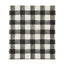 Organic Dishcloth - Black Buffalo Check