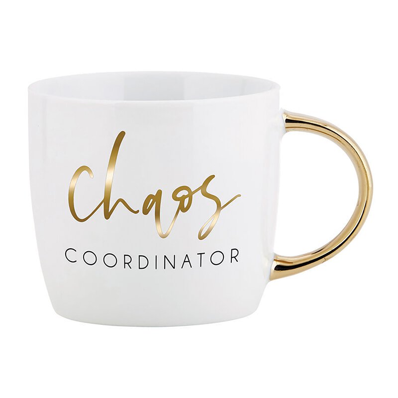 Gold Handle Mug - Chaos Coordinator