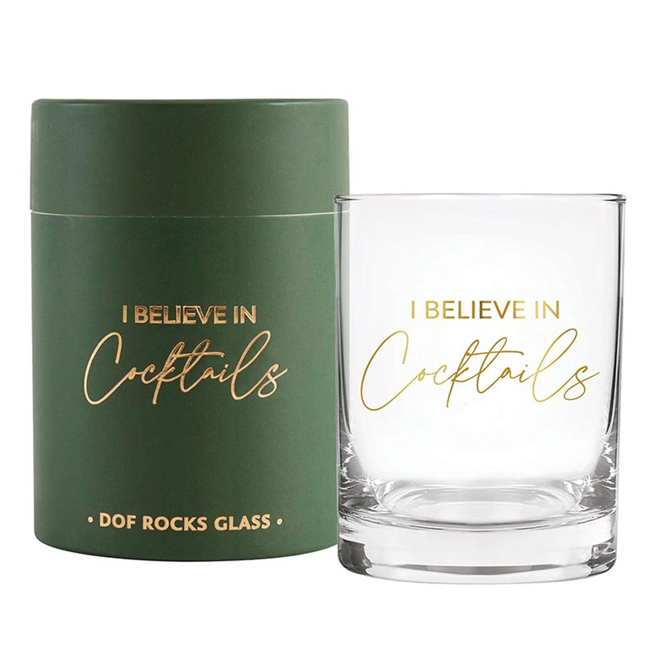 Rocks Glass - I Believe In Cocktails