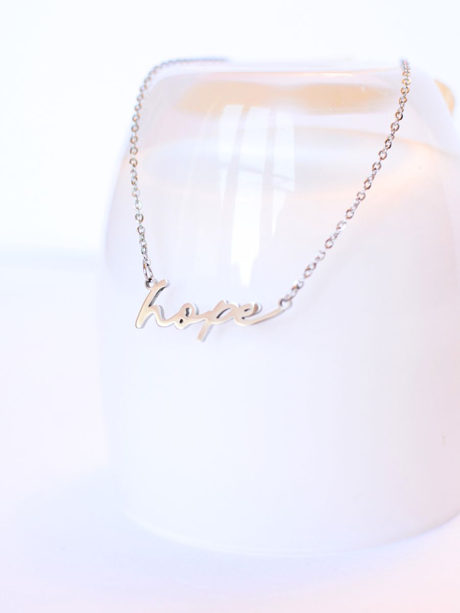 Hope Word Necklace