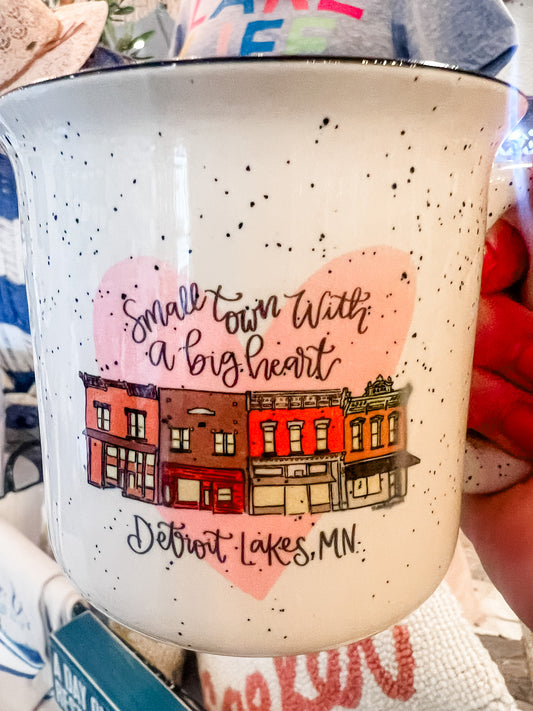 Small Town with A Big Heart Detroit Lakes, MN Mug