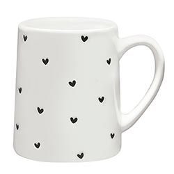 Artisan Tapered Mug - Hearts