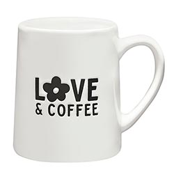 Tapered Mug - Love & Coffee