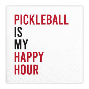 Cocktail Napkin - Pickleball Happy Hour