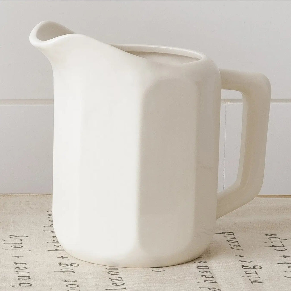 Pitcher - Vintage Inspired Ironstone