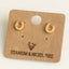Mini Horseshoe Post Stud Earrings