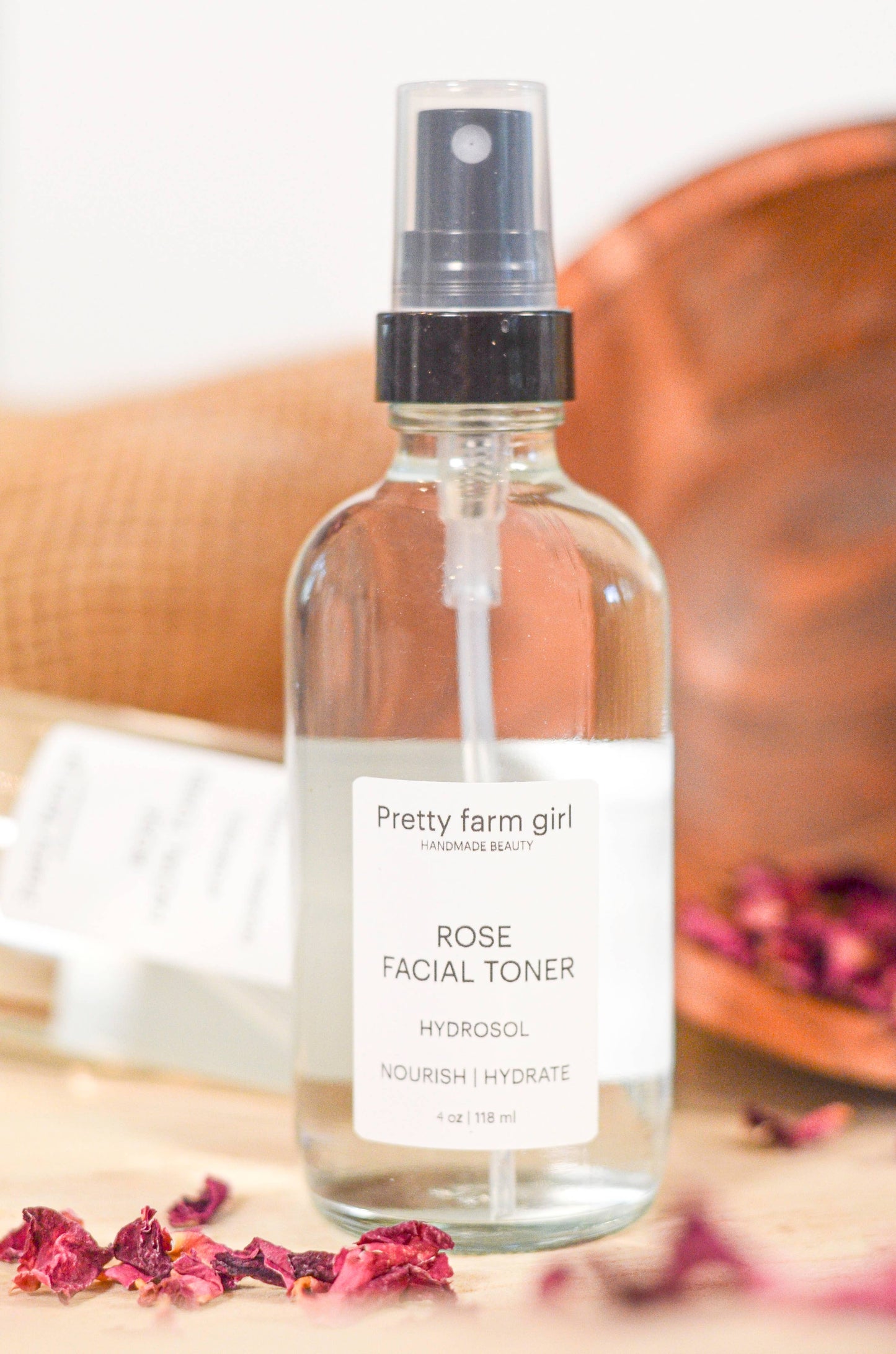 Rose Facial Toner | Pure Rose Face Toner | Organic Rose Skin Toner