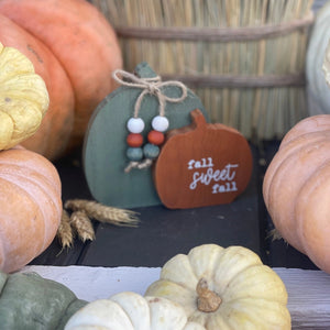 Sweet Fall Og Pumpkin Pair