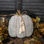 Black & White Striped Fabric Pumpkin