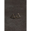 Open Triangle Stud Earrings