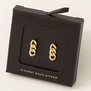 Secret Box Secret Box Mini Chain Drop Earrings