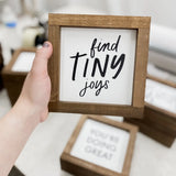 Find Tiny Joys