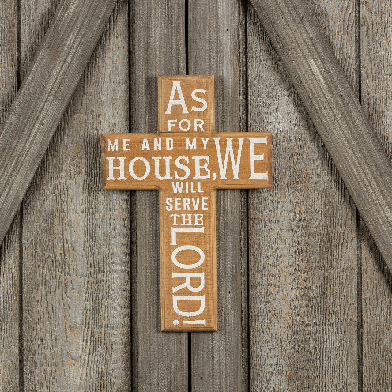 My House Cross Sign