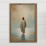 Jesus Christ Walking On Water