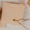 Pure Joy Mini Tag Necklace