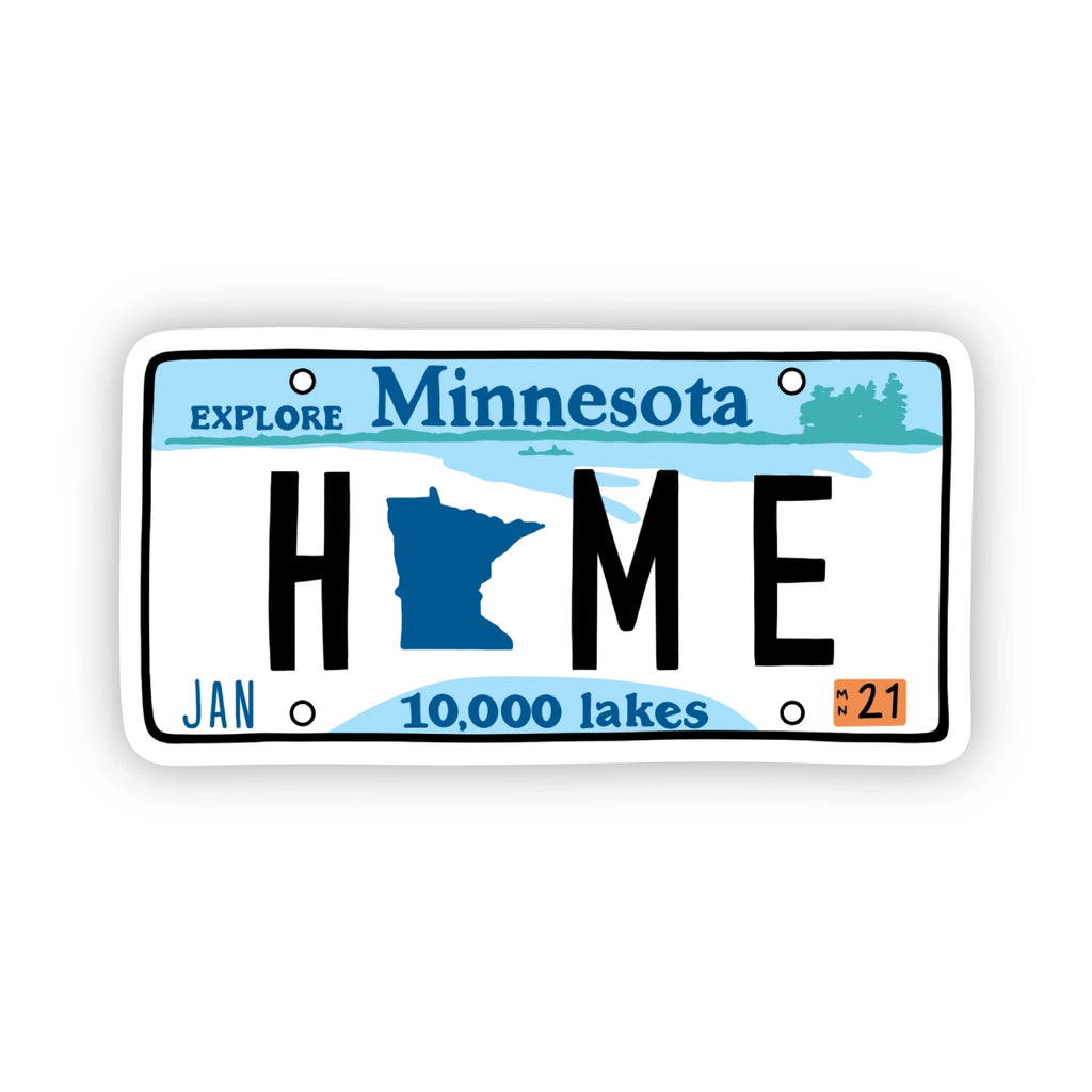 MN License Plate Sticker